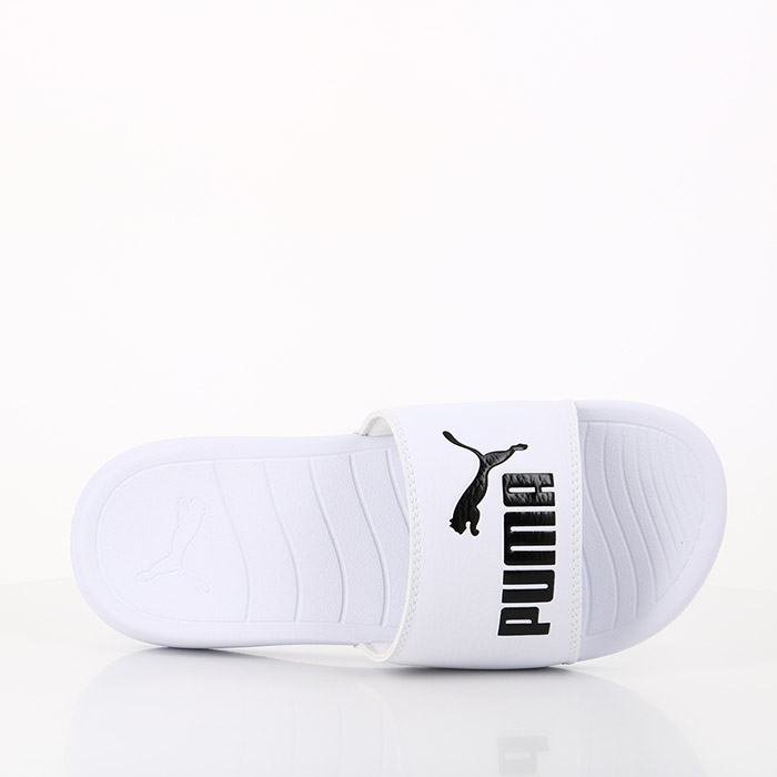 Puma chaussures puma popcat 20 white black blanc