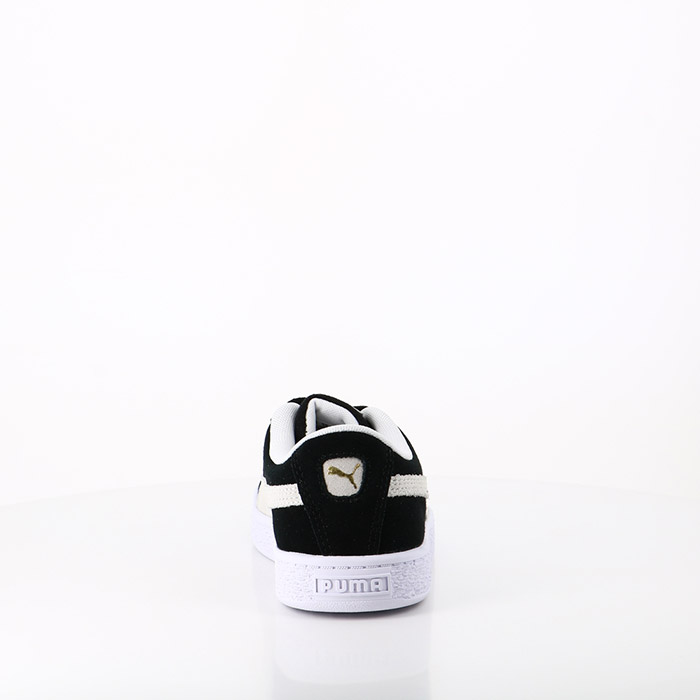 Puma chaussures puma enfant suede classic xxi ps black white noir1474201_2