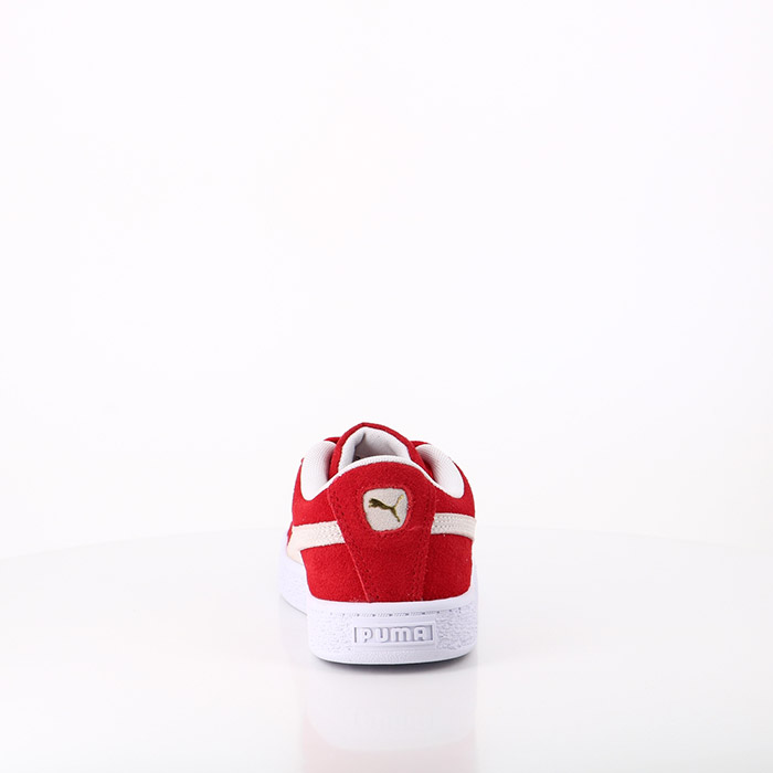 Puma chaussures puma enfant suede classic xxi ps red white rouge1474301_2