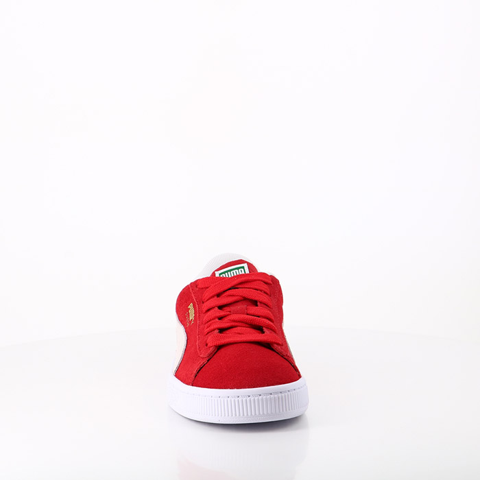 Puma chaussures puma enfant suede classic xxi ps red white rouge1474301_4