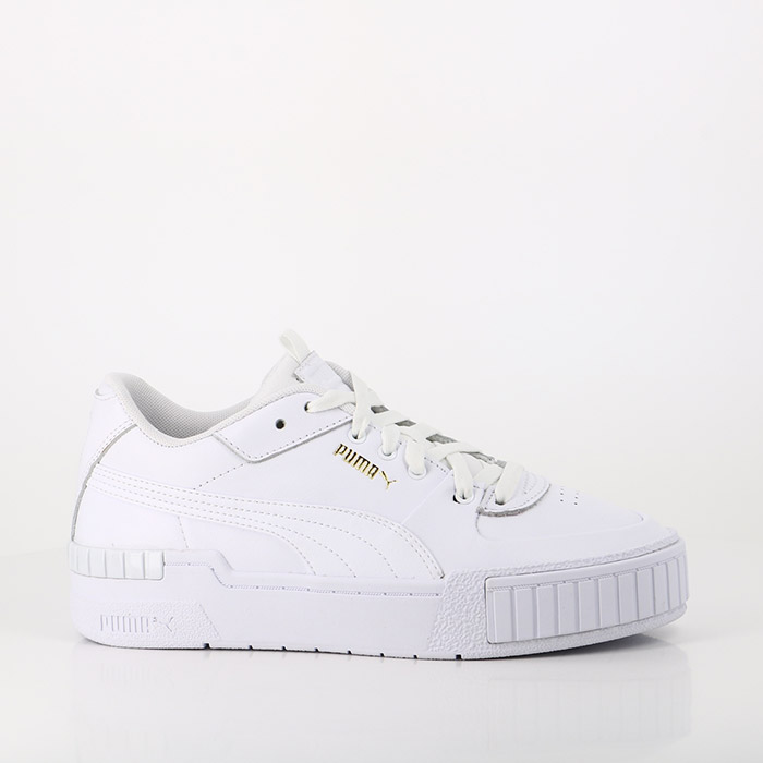 Puma chaussures puma cali sport wns puma white puma white blanc