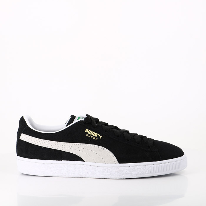 Puma chaussures puma suede classic xxi puma black puma white noir