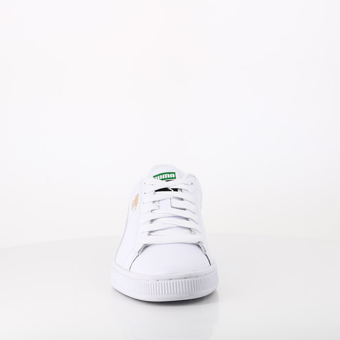 Puma chaussures puma basket classic xxi puma white puma white blanc1475701_2