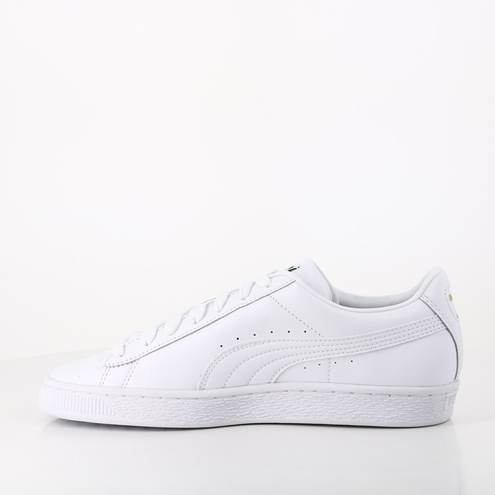Puma chaussures puma basket classic xxi puma white puma white blanc1475701_3