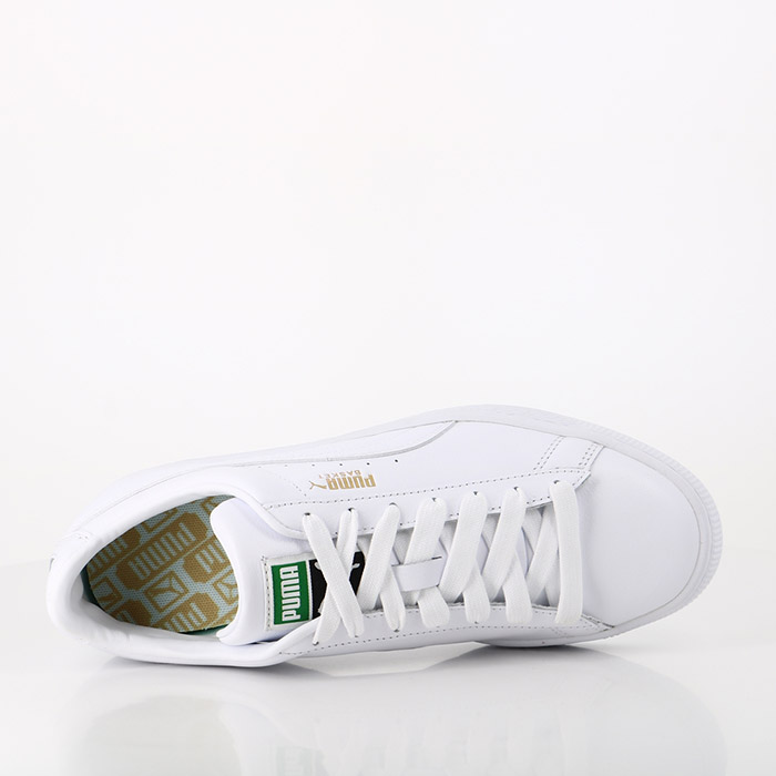 Puma chaussures puma basket classic xxi puma white puma white blanc1475701_5