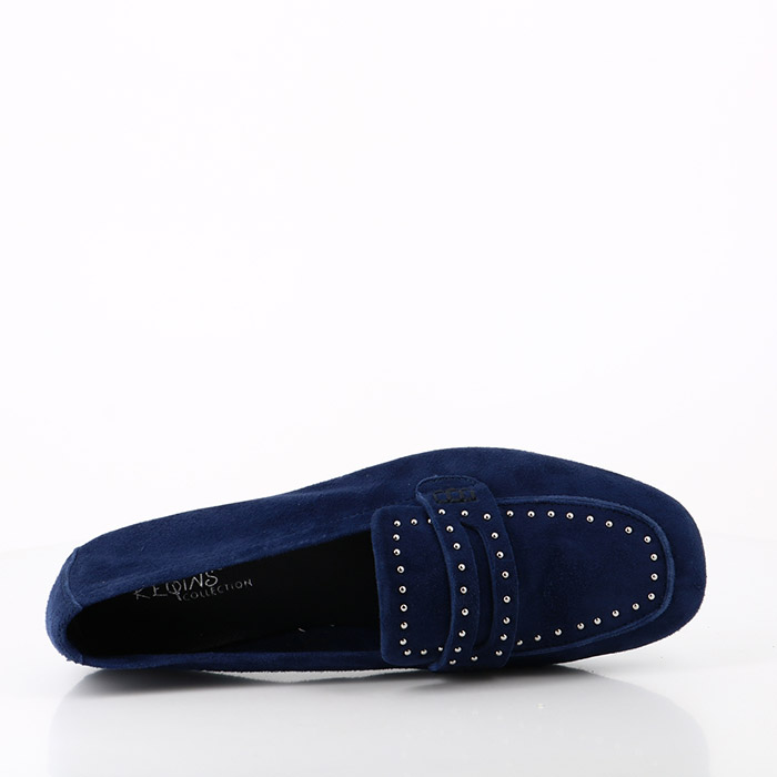 Reqins chaussures reqins helodie peau ocean bleu1476701_2