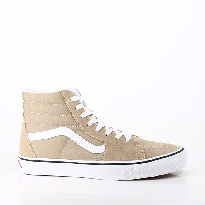 Vans chaussures vans sk8 hi incense true white beige