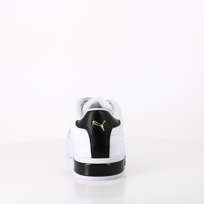 Puma chaussures puma cali star puma white puma black blanc1478501_2