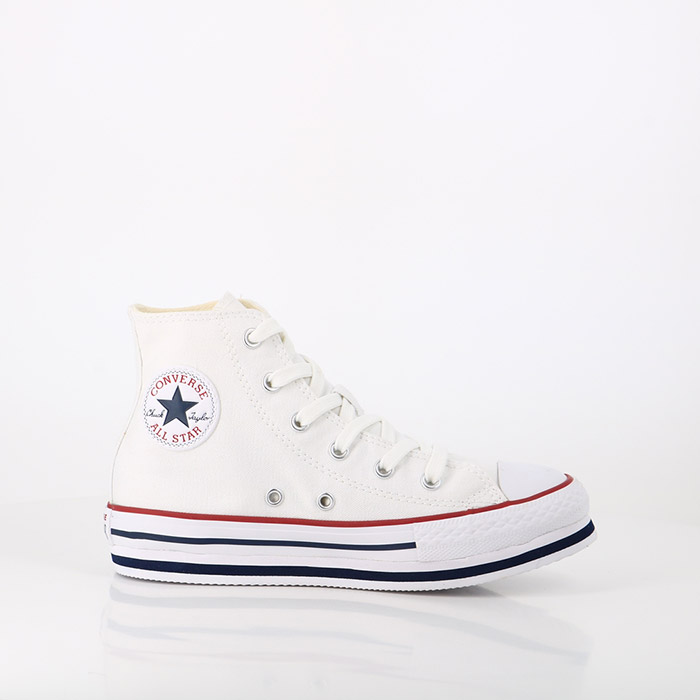 Converse chaussures converse enfant chuck taylor all star eva lift white garnet midnight navy blanc