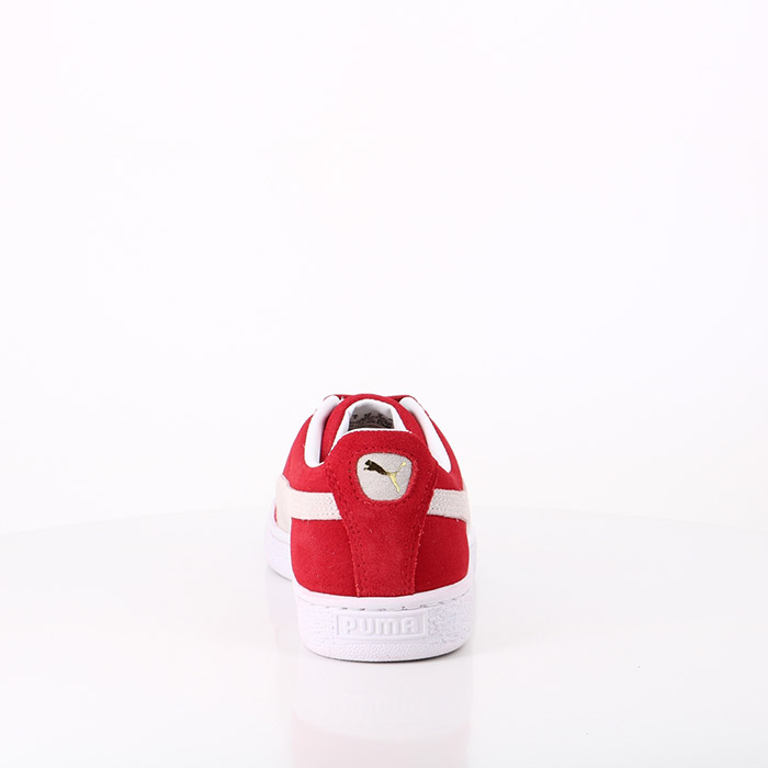 Puma chaussures puma suede classic xxi high risk red puma white rouge1479801_2