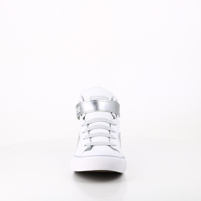 Converse chaussures converse enfant pro blaze hi white metallic gravel white blanc1480301_4