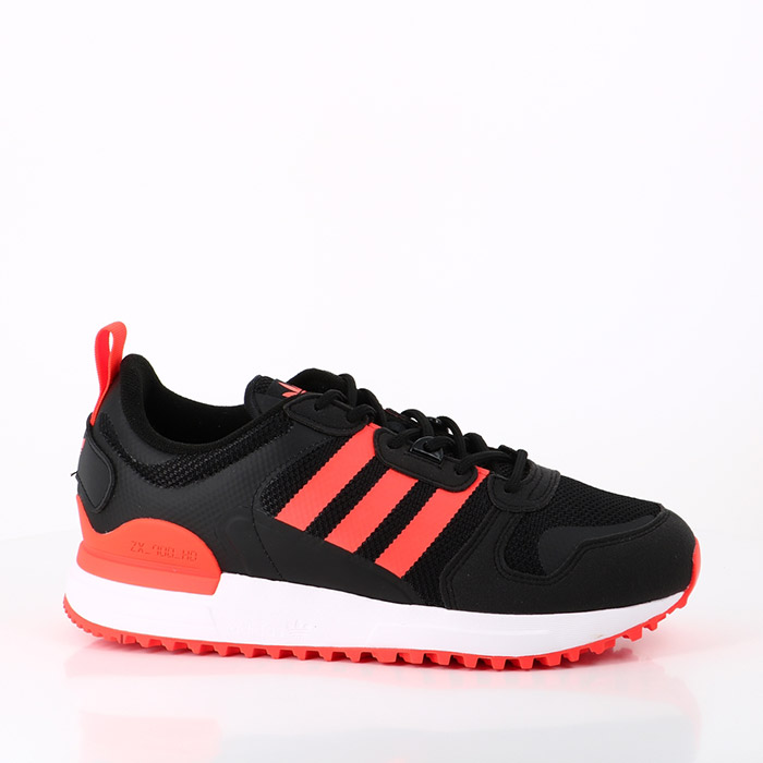 Adidas chaussures adidas zx 700 hd core black   solar red   cloud white noir