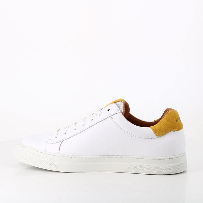 Schmoove chaussures schmoove spark clay nappa suede white safran blanc1484401_3