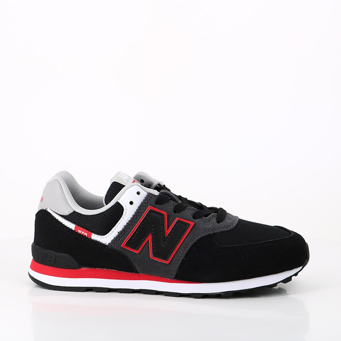 New balance chaussures new balance gc574sm2 black magnet noir