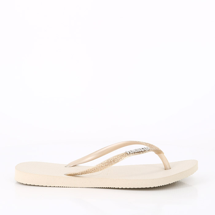 Havaianas chaussures havaianas slim glitter ii beige beige1494201_4