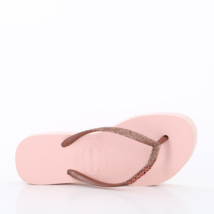 Havaianas chaussures flatformglitterballet rose1495101_3