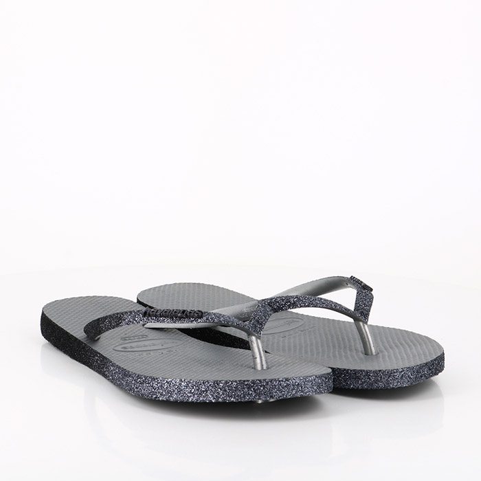 Havaianas chaussures havaianas slim sparkle ii steel grey gris1495601_3