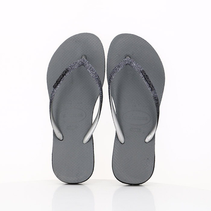 Havaianas chaussures havaianas slim sparkle ii steel grey gris1495601_4