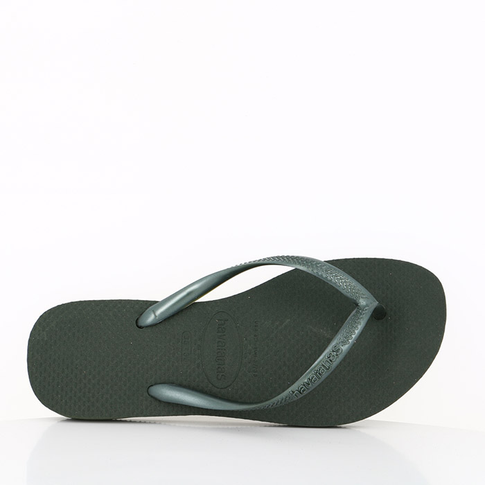 Havaianas chaussures havaianas slim green olive vert