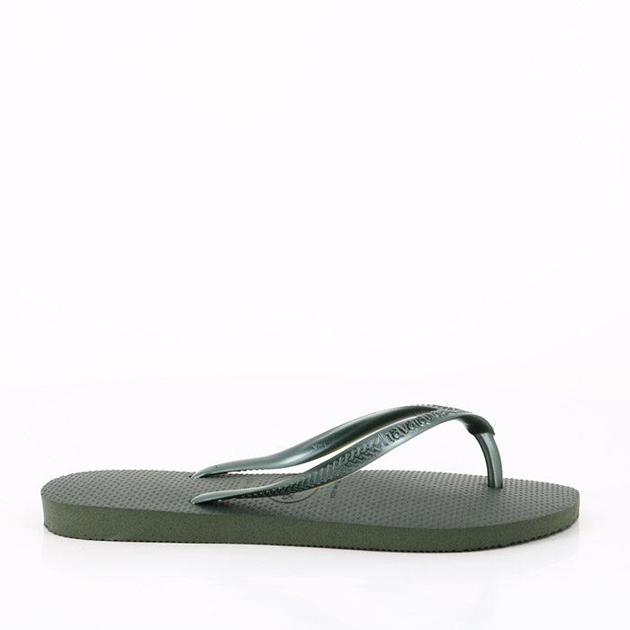 Havaianas chaussures havaianas slim green olive vert1496001_4