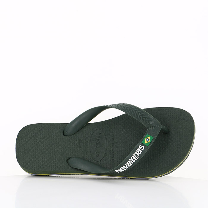 Havaianas chaussures havaianas brasil logo green olive vert1496401_1