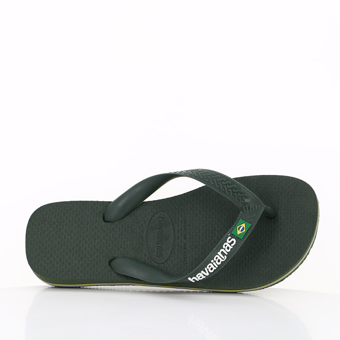 Havaianas chaussures havaianas brasil logo green olive vert