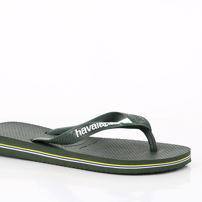 Havaianas chaussures havaianas brasil logo green olive vert1496401_4