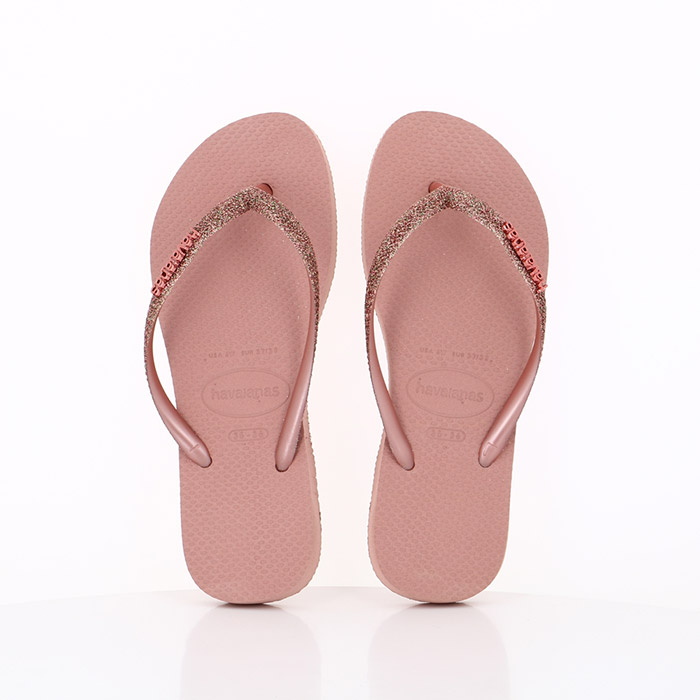 Havaianas chaussures glitteriicrocus rose1499401_3