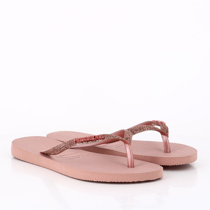 Havaianas chaussures glitteriicrocus rose1499401_4