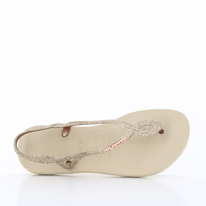 Havaianas chaussures havaianas luna premium ii sand grey beige