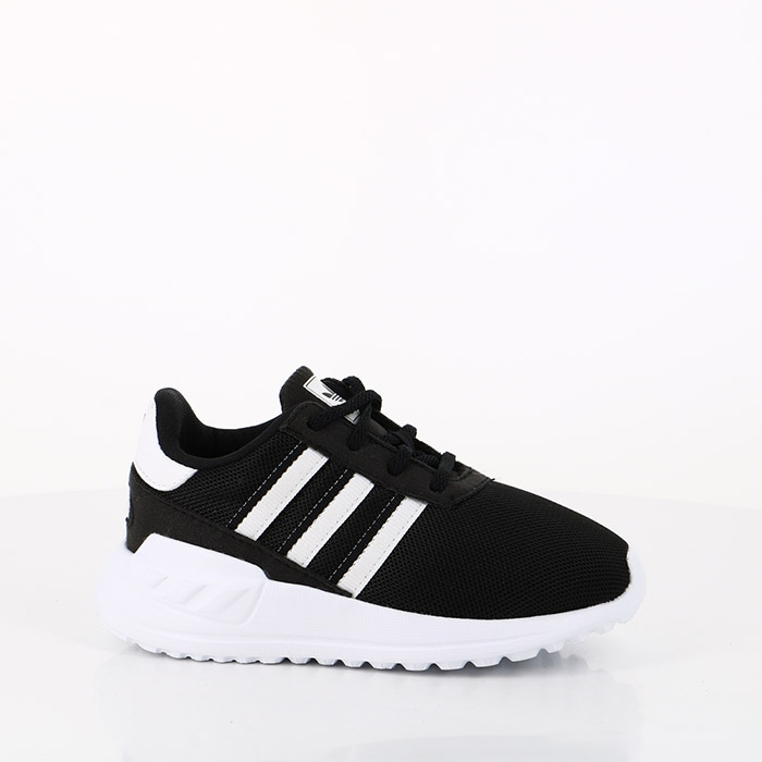 Adidas chaussures adidas bebe la trainer lite black white black noir