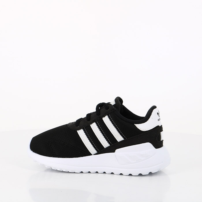 Adidas chaussures adidas bebe la trainer lite black white black noir1501101_3
