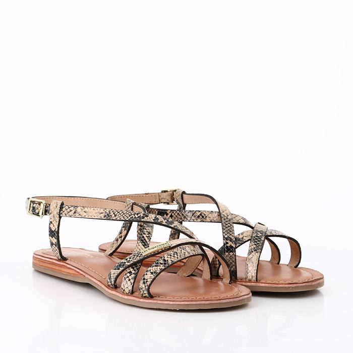 Les tropeziennes chaussures les tropeziennes helmet beige serpent beige1503801_2