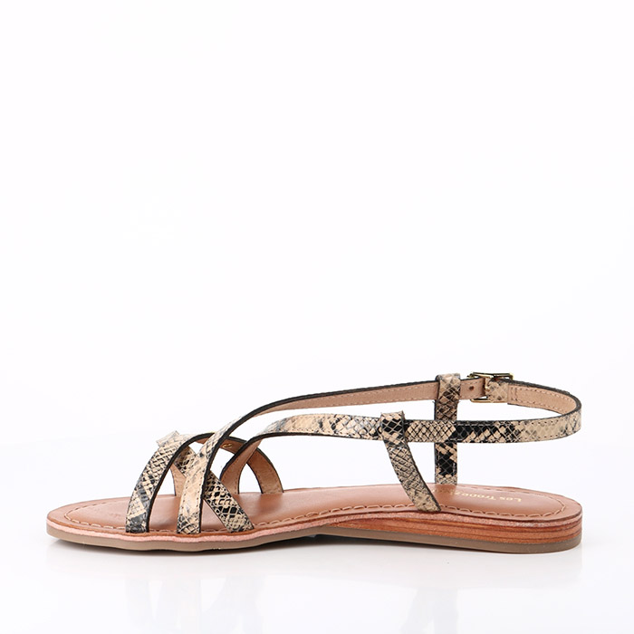 Les tropeziennes chaussures les tropeziennes helmet beige serpent beige1503801_5