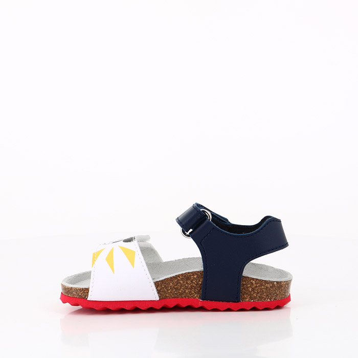 Geox chaussures geox bebe b s.chalky b. navy white rouge1504101_3