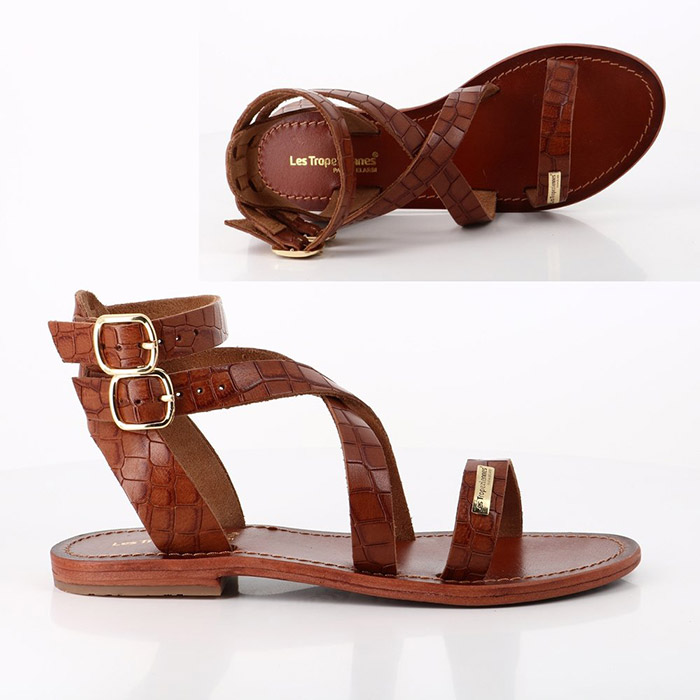 Les tropeziennes chaussures les tropeziennes oceania tan marron1504601_2