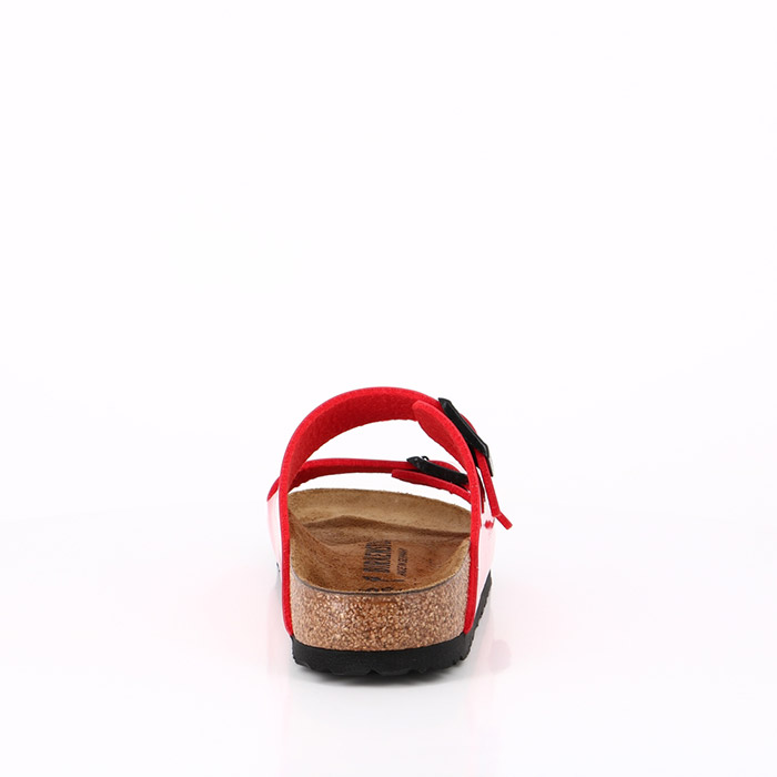 Birkenstock chaussures birkenstock arizona bs vernis cherry rouge1507401_5