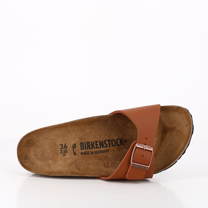 Birkenstock chaussures birkenstock madrid ginger brown marron