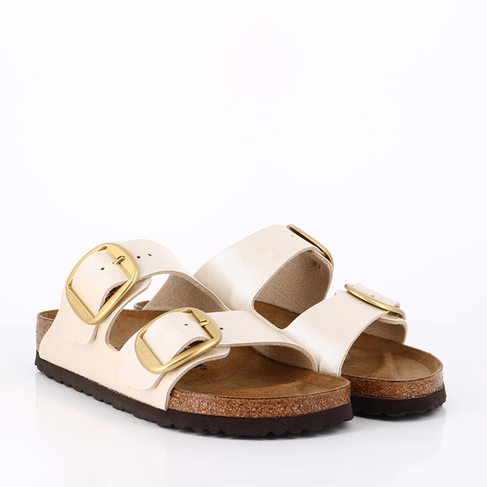 Birkenstock chaussures birkenstock arizona big buckle bf graceful pearl white beige1508301_5