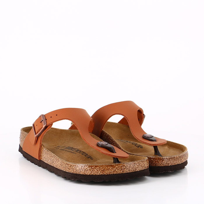 Birkenstock chaussures birkenstock gizeh bs ginger brown marron1508901_5