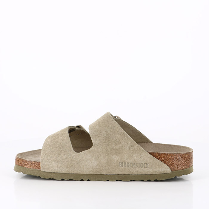 Birkenstock chaussures birkenstock arizona sfb suede faded khaki khaki1509501_3