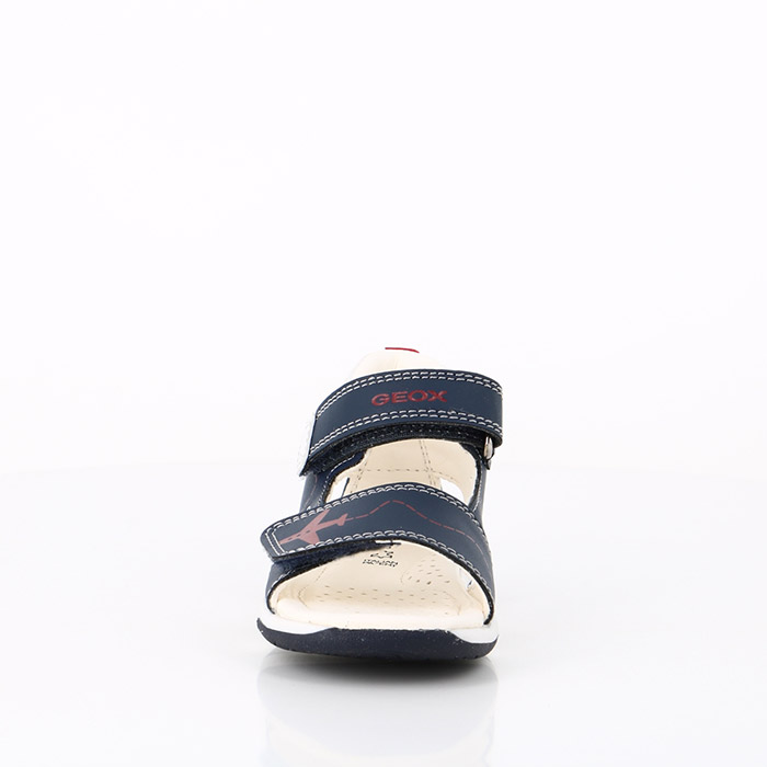 Geox chaussures geox bebe sandale tapuz navy red bleu1511001_5