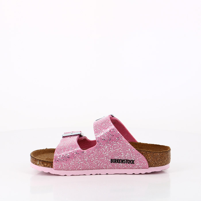Birkenstock chaussures birkenstock enfant arizona cosmic sparkle candy pink rose1511901_3