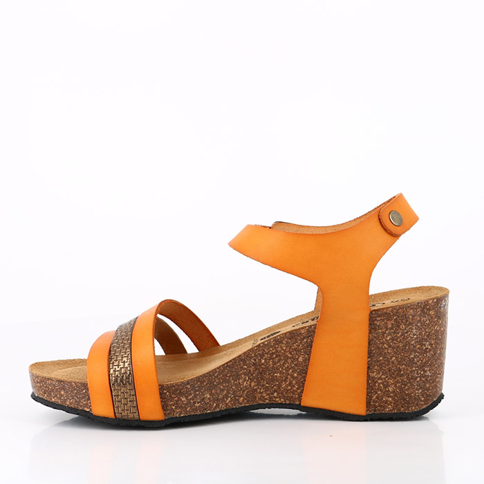 Plakton chaussures plakton brescia vaqueta anna vainilla bronzo crepelina orange1514901_2