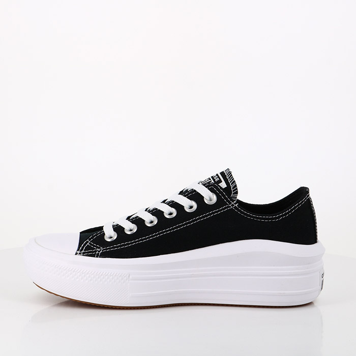 Converse chaussures converse chuck taylor all star canvas color move basse noir blanc blanc noir1519201_2