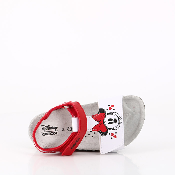 Geox chaussures geox bebe chalki red white blanc