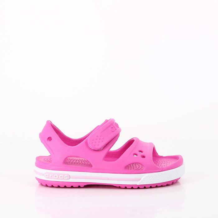 Crocs chaussures crocs bebe preschool crocban ii sandal paradise pink carnation rose