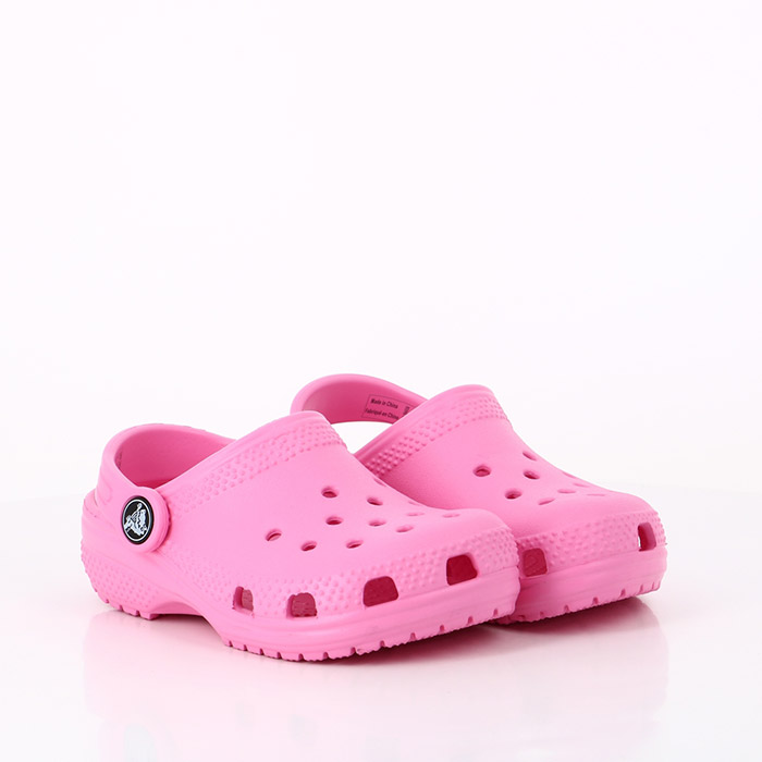 Crocs chaussures crocs bebe kids’ classic clog pink lemonade rose1521001_2