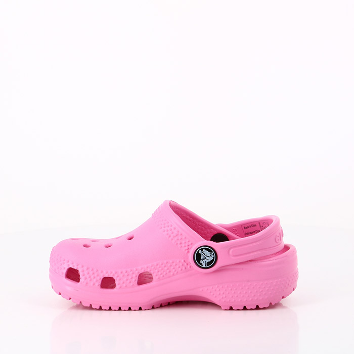 Crocs chaussures crocs bebe kids’ classic clog pink lemonade rose1521001_4