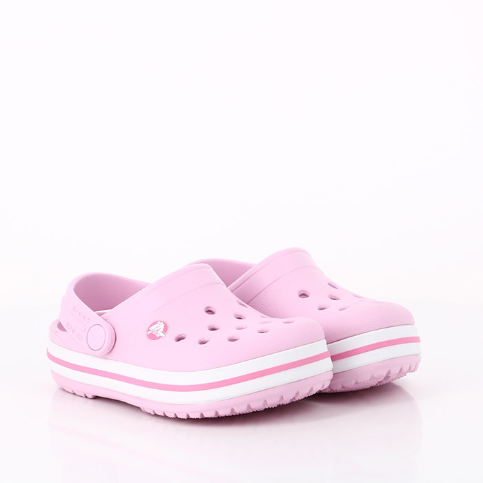 Crocs chaussures crocs bebe kids’ crocband clog ballerina pink rose1521101_4